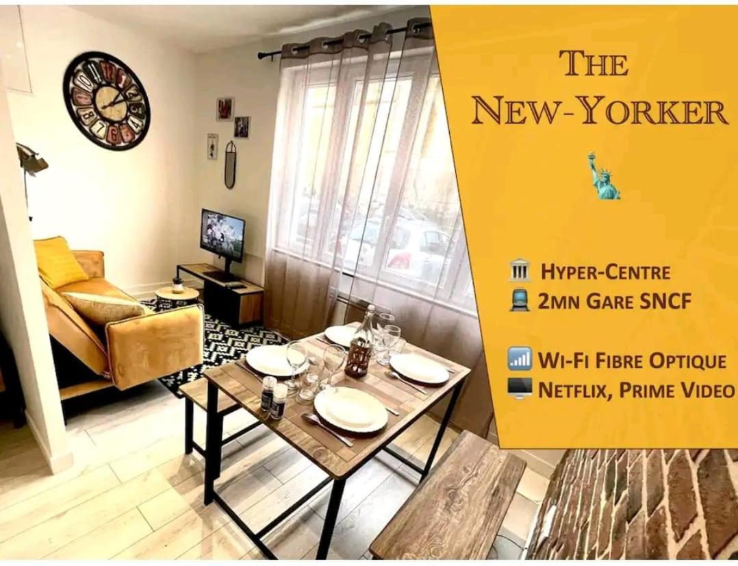The New-Yorker - Hyper Centre- 2Mn Gare Sncf - Wi-Fi Netflix Gratuit Apartment Ниор Екстериор снимка
